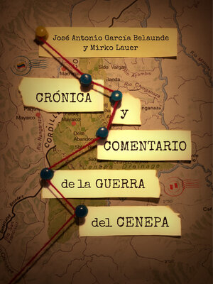 cover image of Crónica y comentario de la guerra del Cenepa